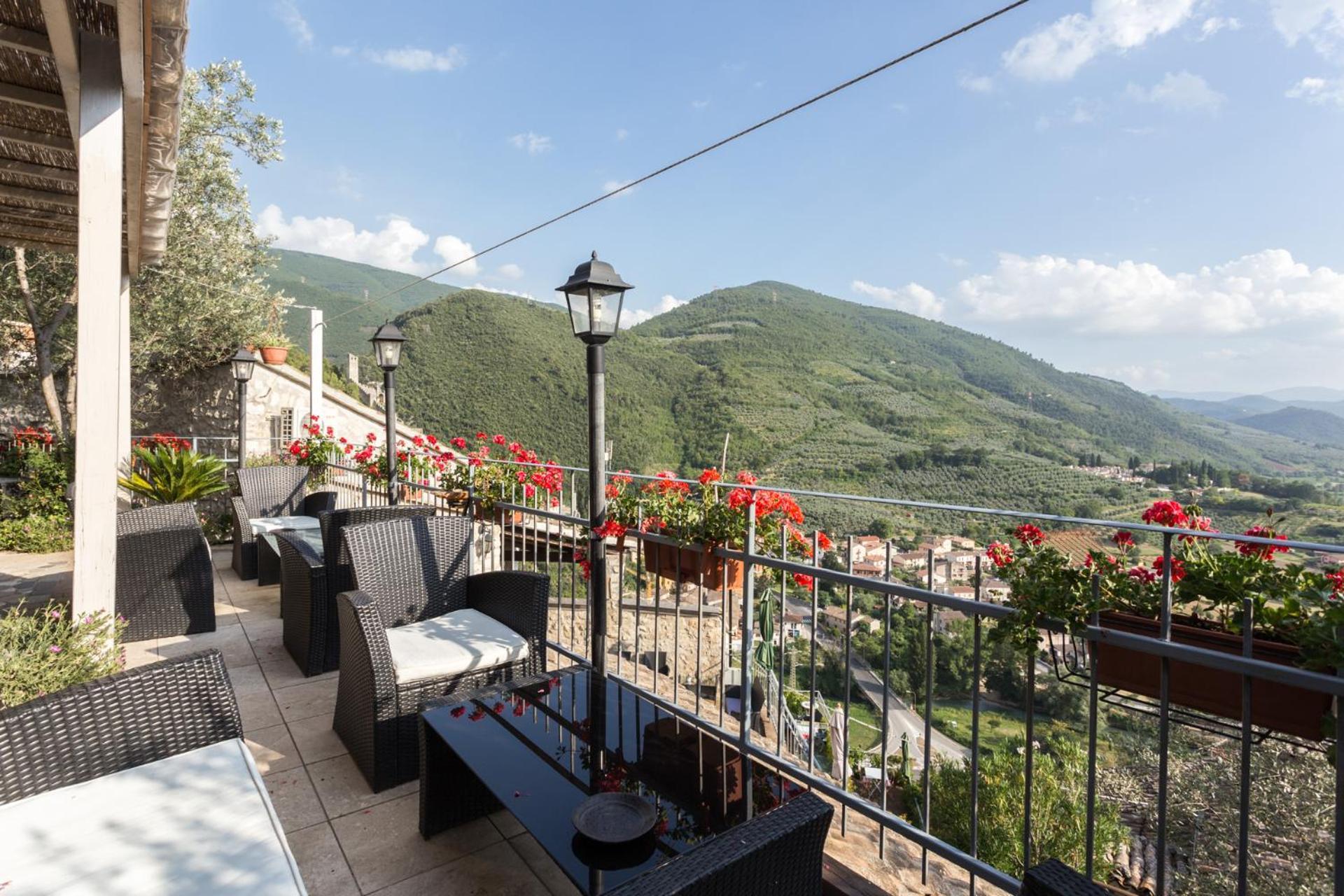 פרנטילו Le Rocche Valnerina Residence מראה חיצוני תמונה