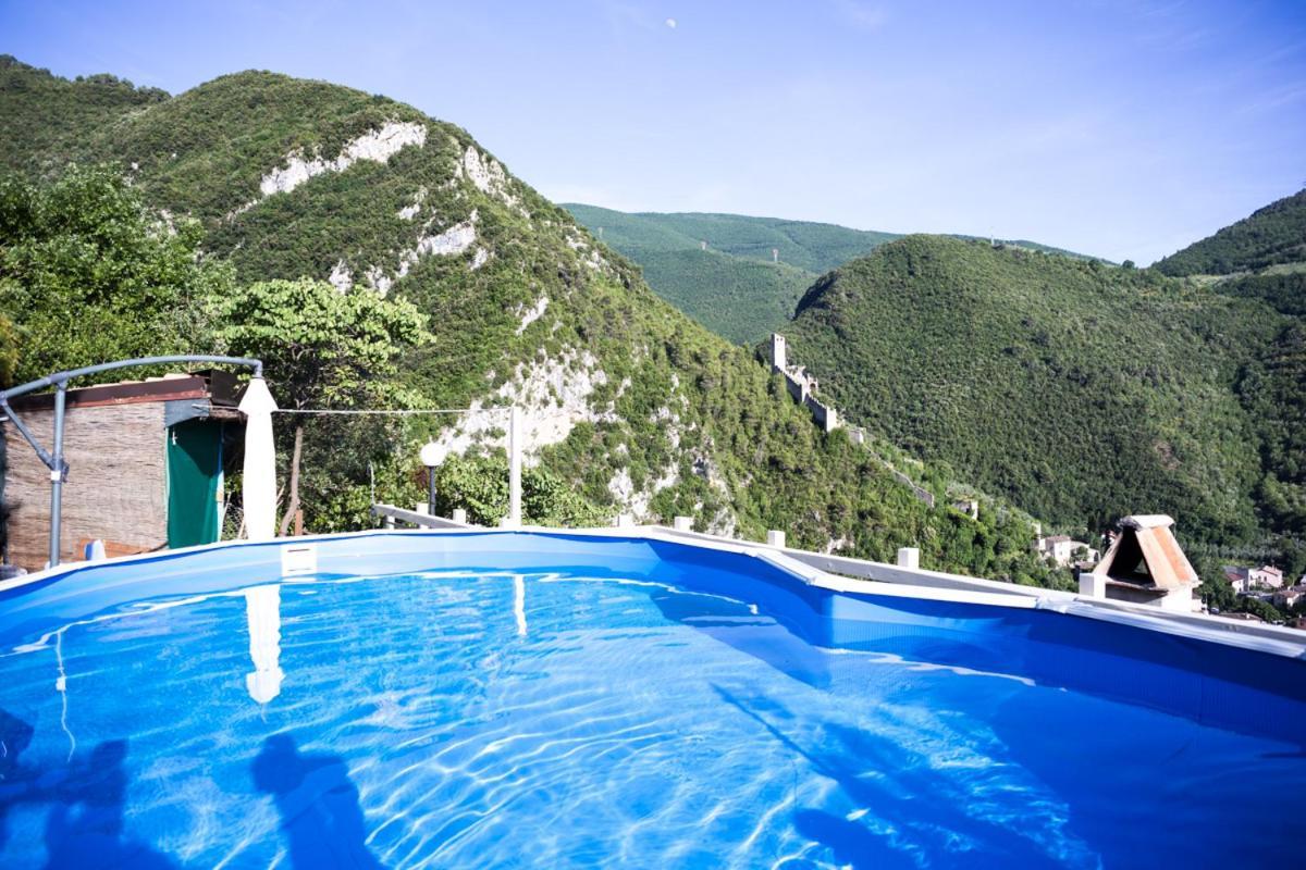 פרנטילו Le Rocche Valnerina Residence מראה חיצוני תמונה